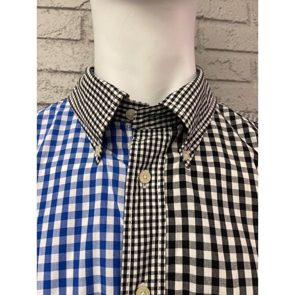 Tommy Hilfiger Men Multicolored Gingham Long Sleeve Button Down Shirt Size XL - Picture 4 of 9